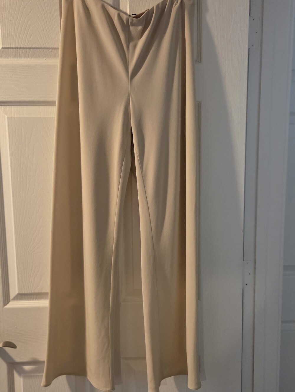 Vince Wide-Leg Cream Ponte Pants 32" Inseam - Picture 8 of 8